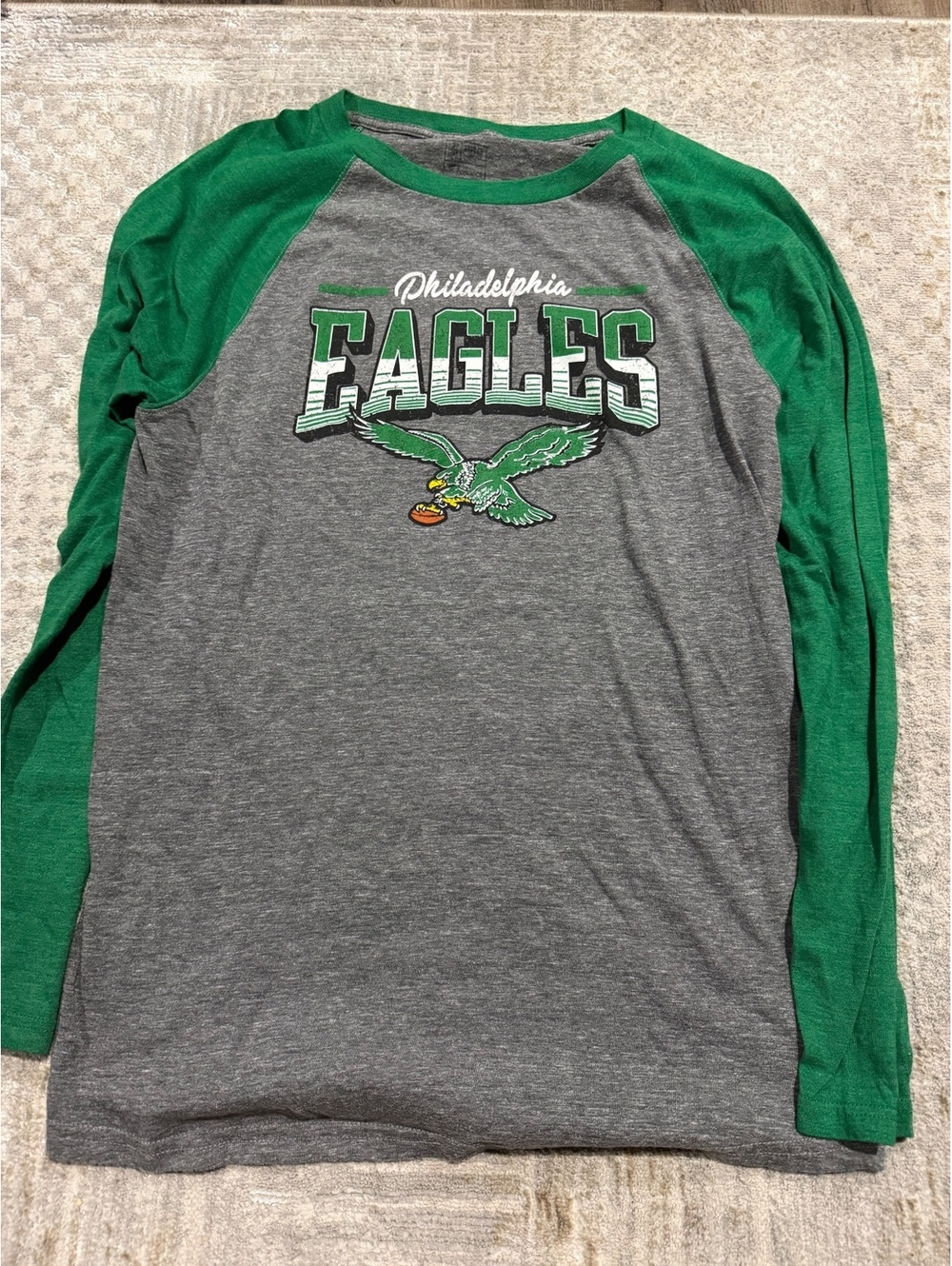 NFL Pro Line Philadelphia Eagles Long Sleeve Raglan Shirt